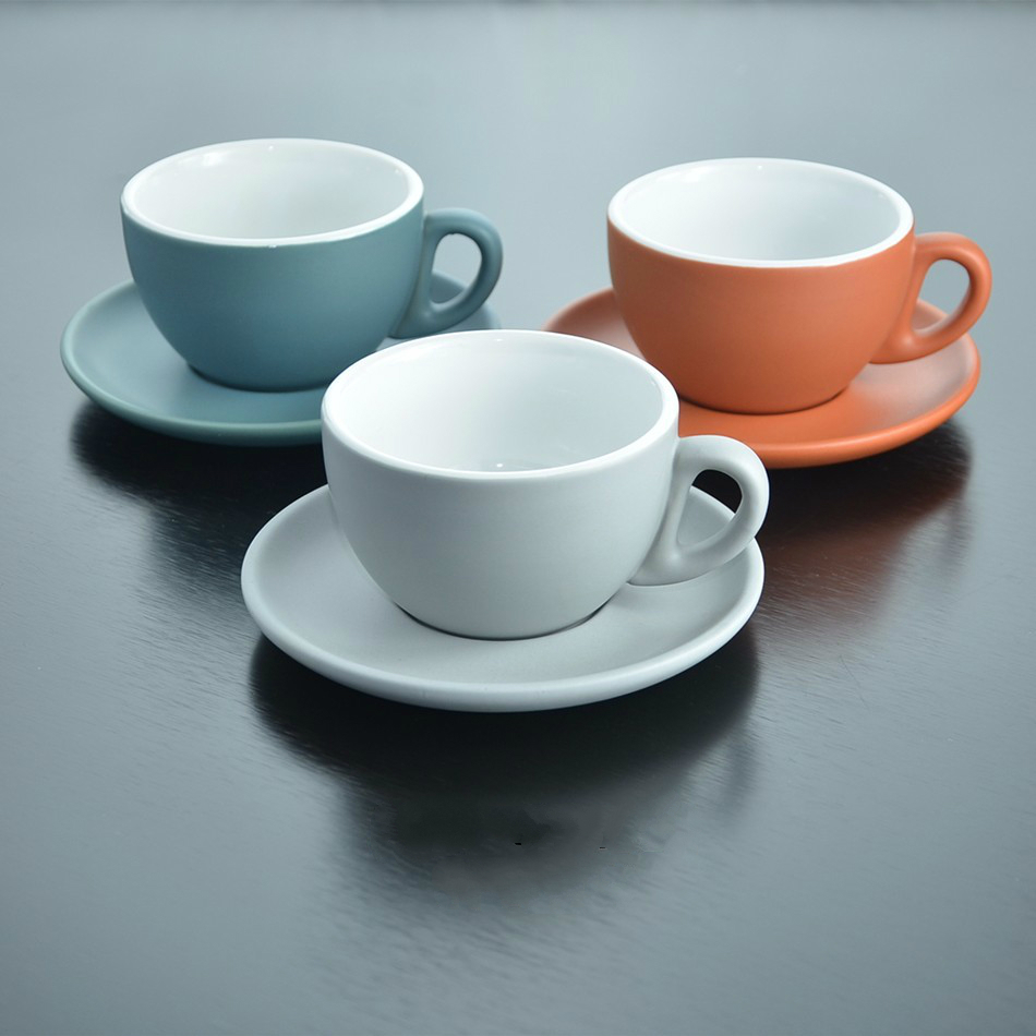 Nordic Beknopte Stijl Italië Tasse Espresso Cup Schotel Sets Thee Nespresso Latte Koffie Cup Tazas Copos Bardak Vasos De Plastico