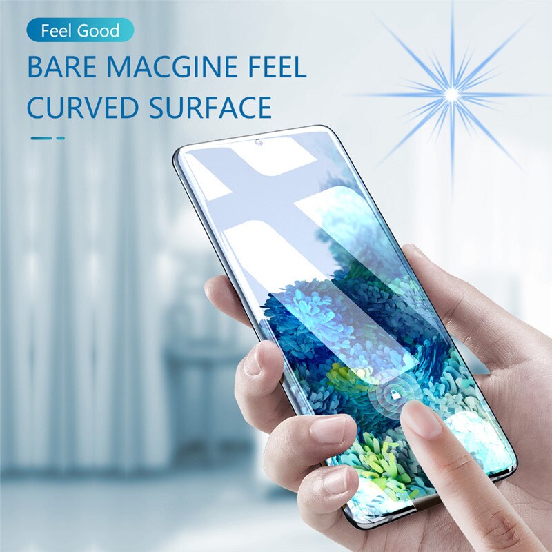 UV Tempered Glass For Samsung Galaxy S10 Plus S20 S21 Glass S8 S9 Screen Protector Note10 S10E S 20 21 5G E Note 8 9 10 Ultra