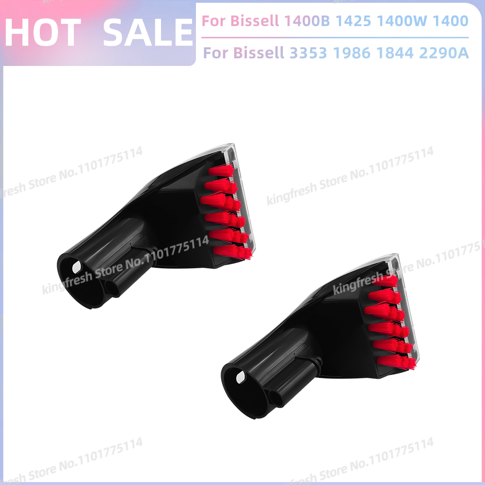 Fit For Bissell Little Green 1400B 1425 1400W 1400 1844 2290A 1425 1986 2458 3194 3353 3588F Series Replacement Brushes: Clear
