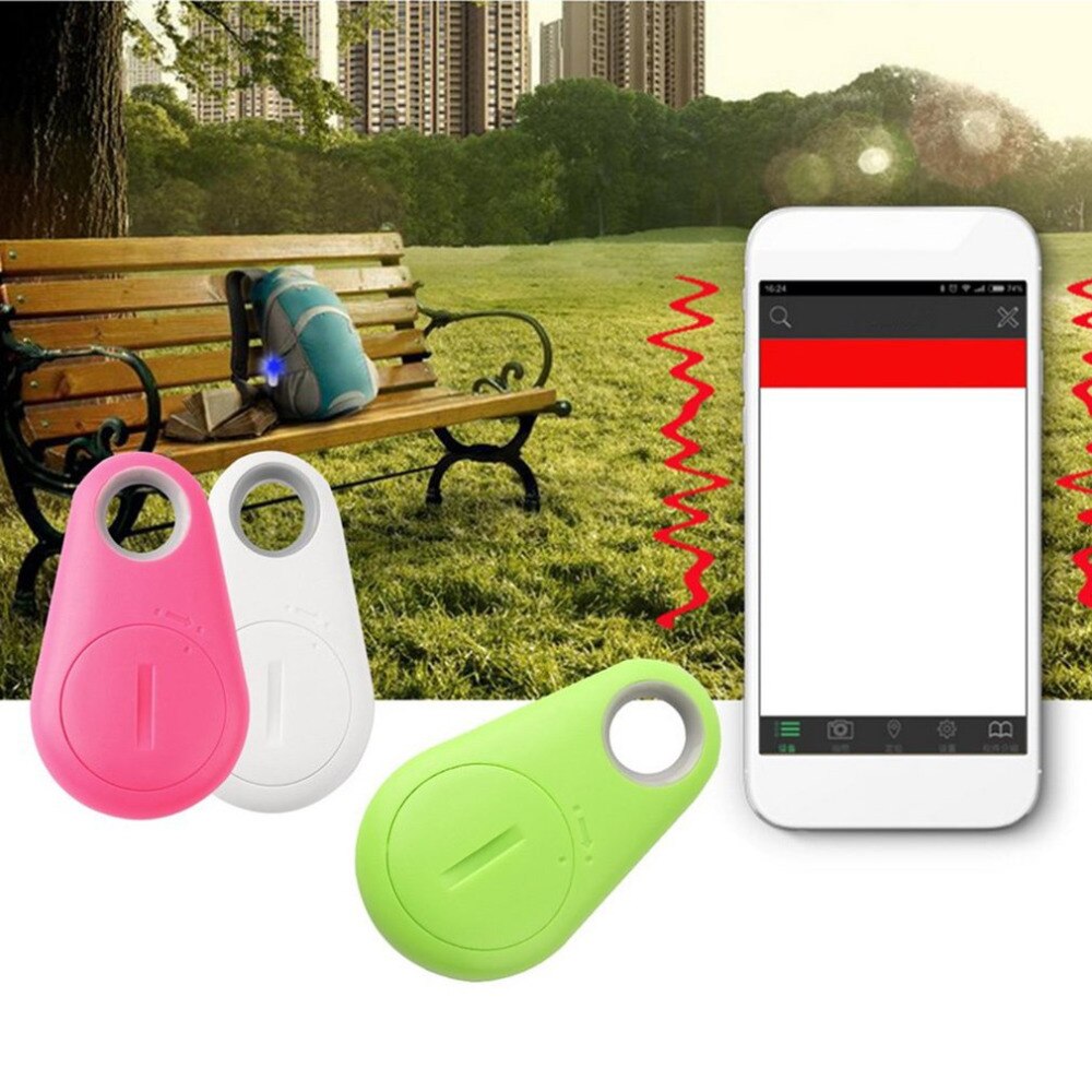 Mini Bluetooth 4.0 GPS Traker Waterdrop Locator Draagbare Anti-lost Key Finder Pet Tracker Twee Way Alarm Anti- diefstal Apparaat