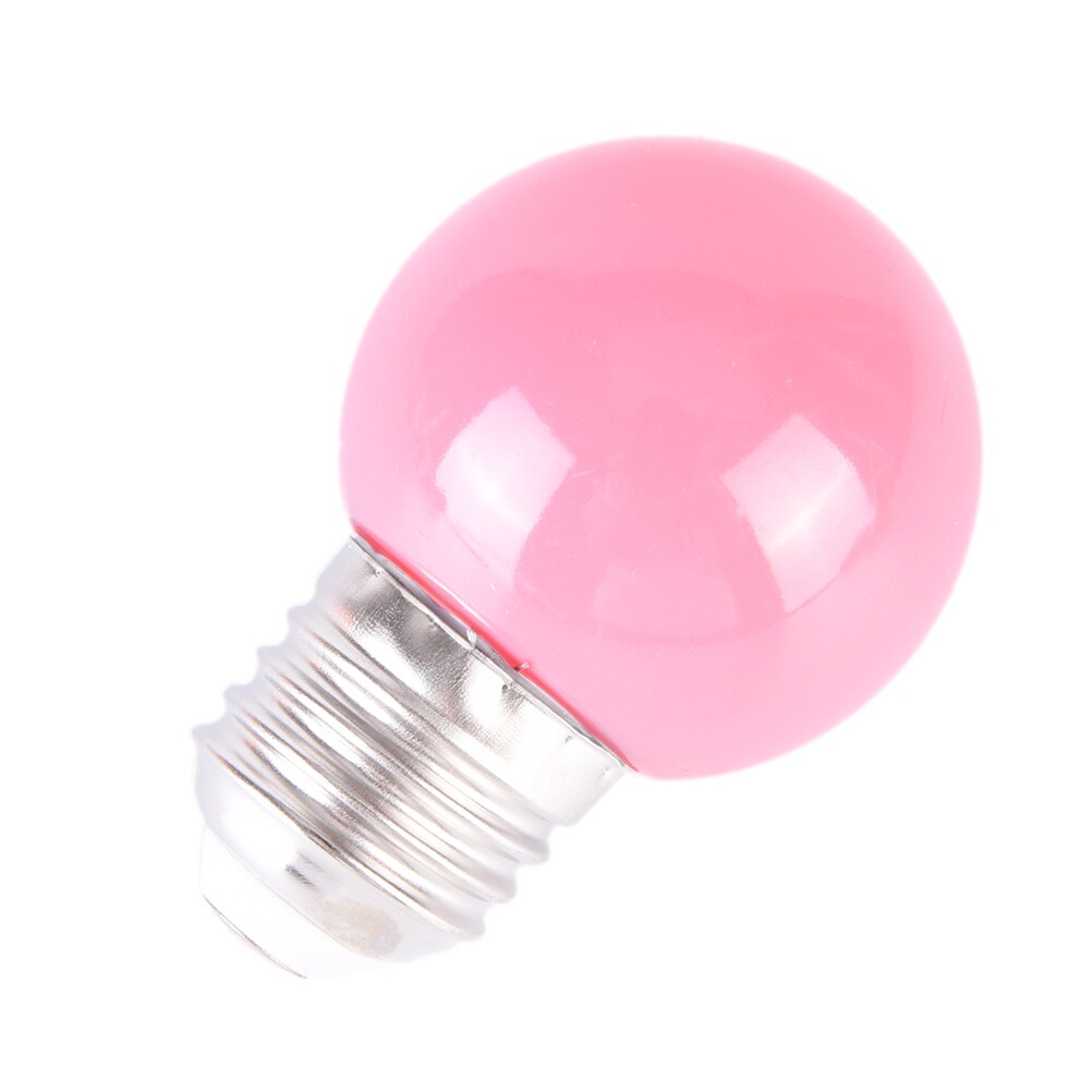 Värikäs maapallolamppu  e27 led -palkkivalo 3w valkoinen punainen sininen vihreä keltainen oranssi vaaleanpunainen lampun valo smd kodin valaistus: 5