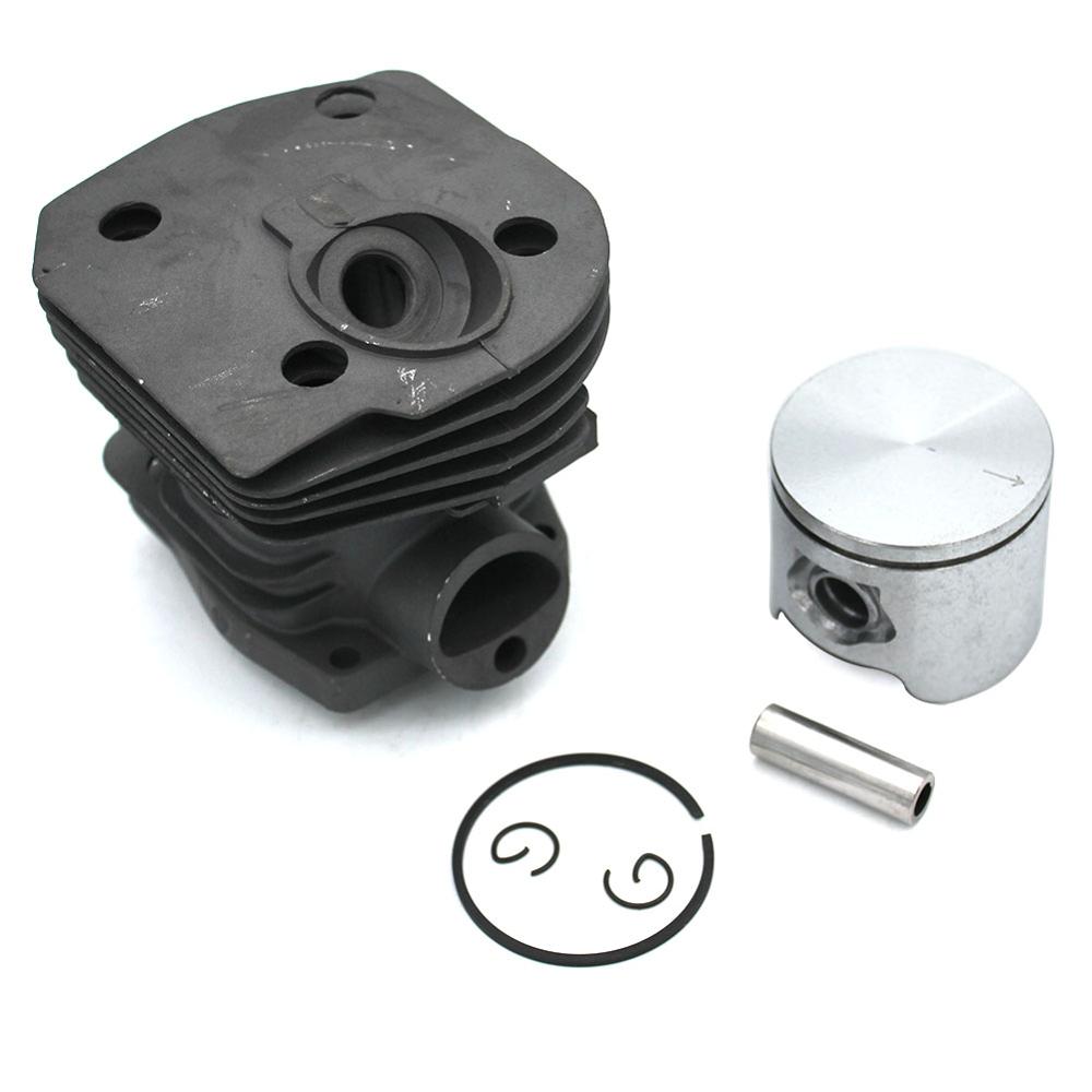 Nakisil Cylinder Piston Kit for Husqvarna Chainsaw 340 340E 340EPA 345E 345EPA 350 350EPA 351 351EPA PN 503869971 503869903