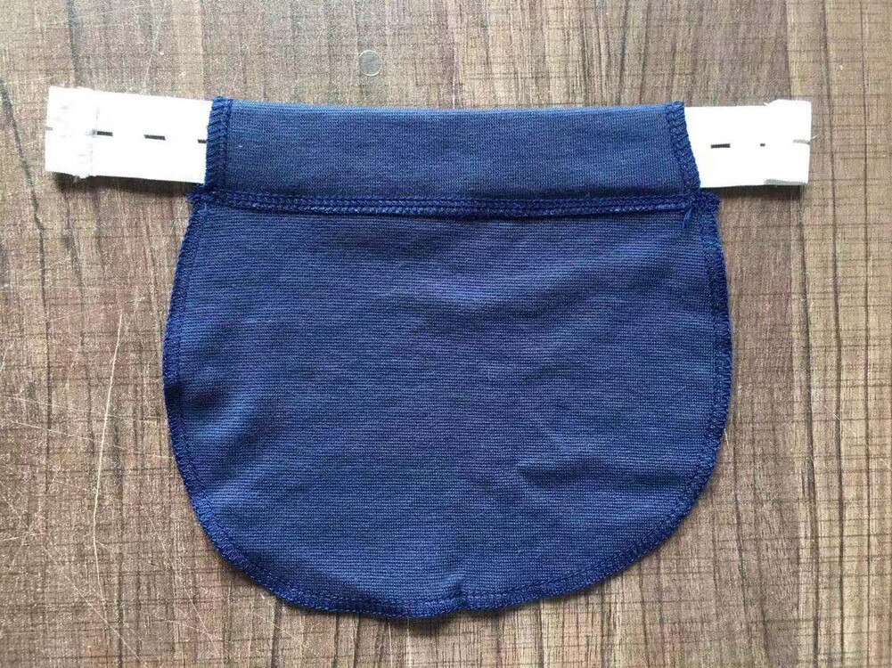 1 stk knapbælte bukser forlængelse spænde gravid diy tøj sy forsyninger: Blå