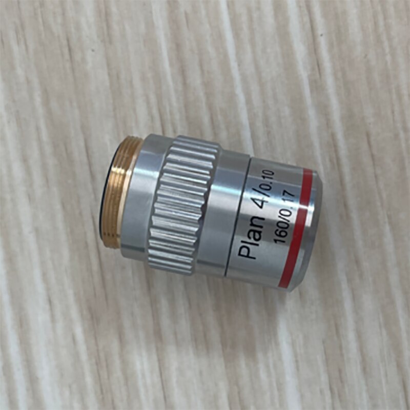 4X Lens Lens Adapter Suitable For RMS Microscope Objective Lens To M42x1mm Mount Inside Thread