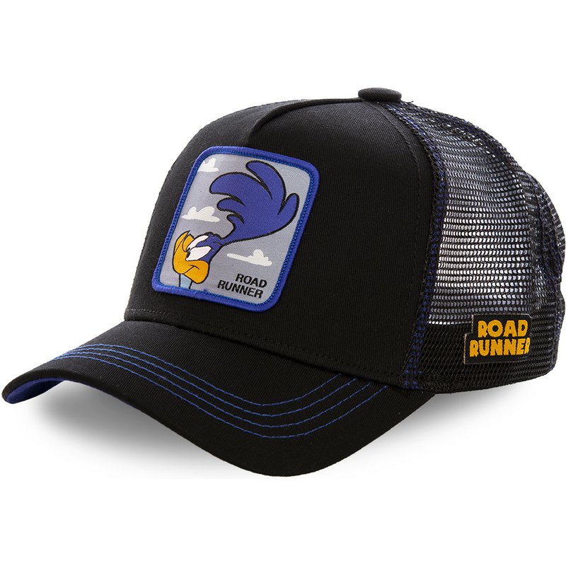 DAFFY COYOTE-gorra de béisbol con de conejo para hombre y mujer, gorro de béisbol con estampado de dibujos animados, Snapback TAZ ROAD, triangulación de envíos: ROAD black