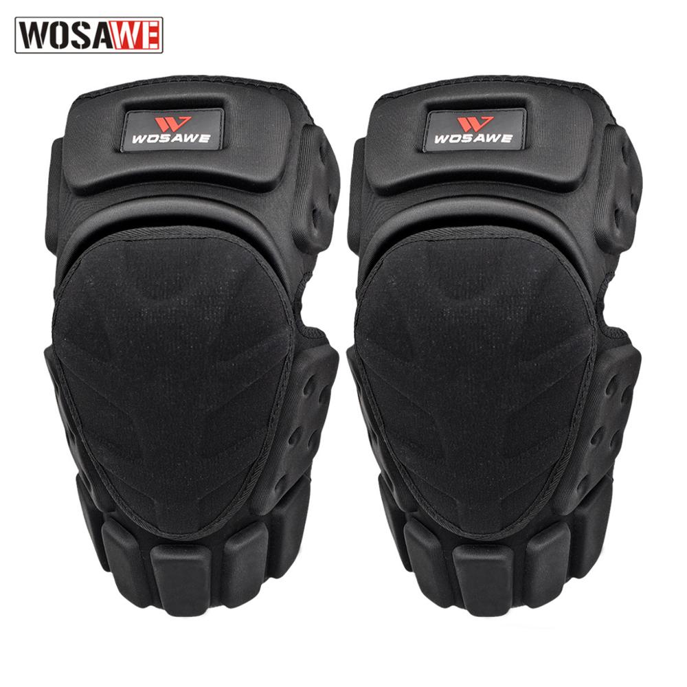 Wosawe Motorfiets Kniebeschermers Motocross Knie Bescherming Moto Racing Beschermende Guard Gear Motorbike Knee Protector Mtb Kniebeschermers