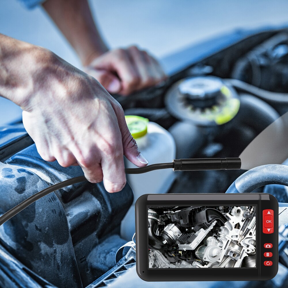 Strona główna przemysłbyć winnym endoskop dla samochodów rurociąg HD endoskopy IP67 wodoodporna kamera inspekcyjna podwodna z 8 regulowane diody doprowadziło