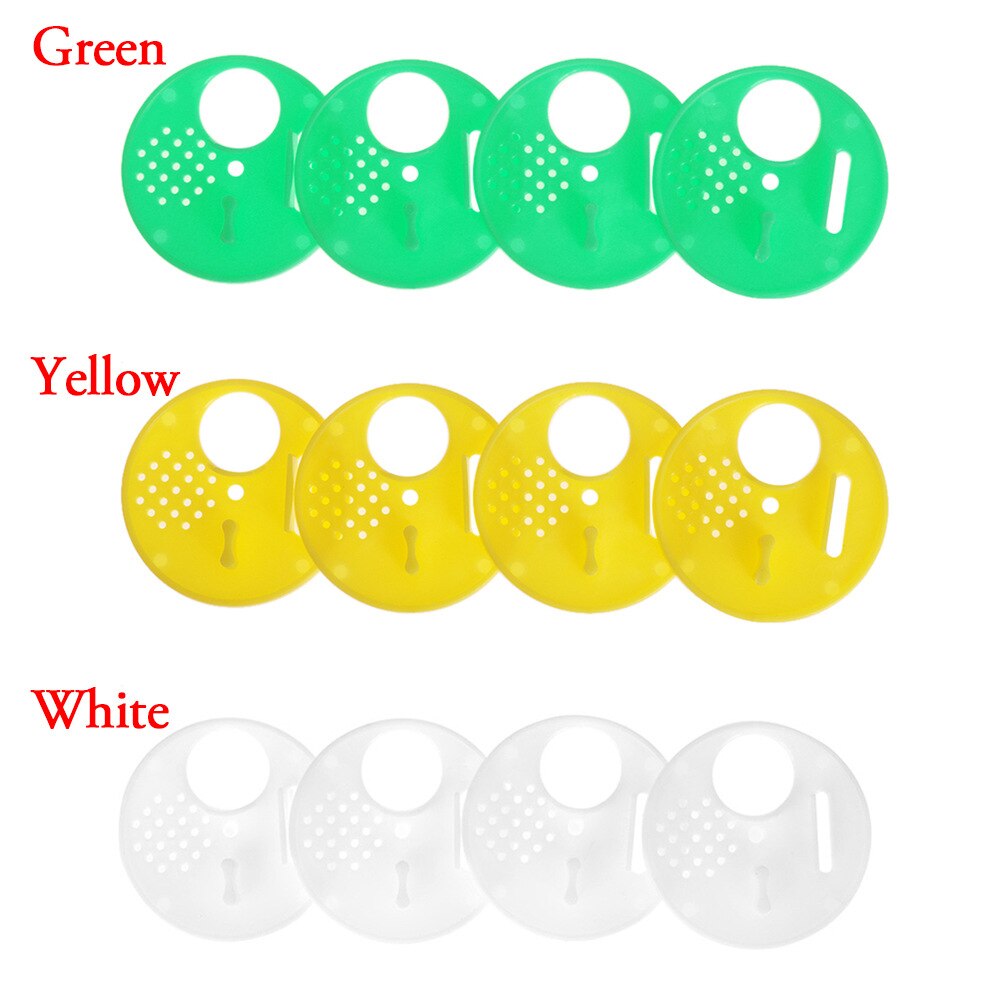 15 Piece Of Plastic Beehive Round Door Beehive Honeycomb Flow Box Honeycomb Door Beekeeping Equipment