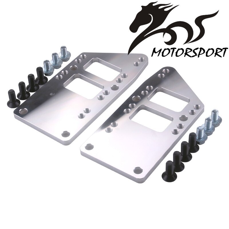 LS Engine Mounts Billet Aluminum LS Swap Kit LS Adapter Plates Kit LS2 LS3 LS6 for Chevelle Camaro Nova
