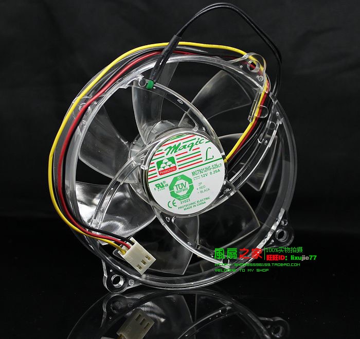 Protechnic Magic MGT9112ZR-W25 9225 8CM 3PIN tempe... – Grandado