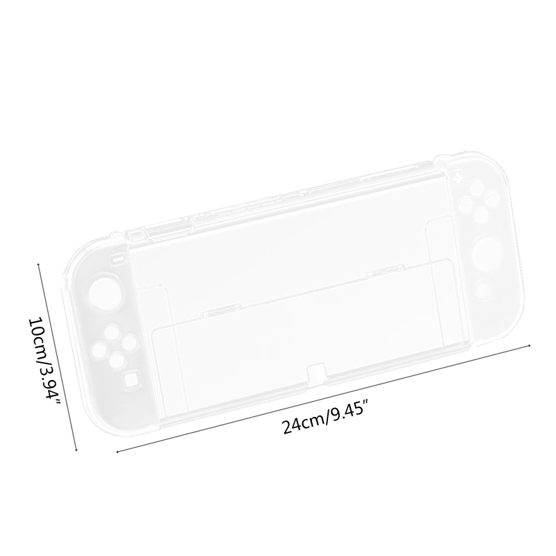 Schutzhülle für konsole, dockingstation, pc-gehäuse, schutzhülle mit griff, wasserdicht und fingerabdruckabweisend für switch oled