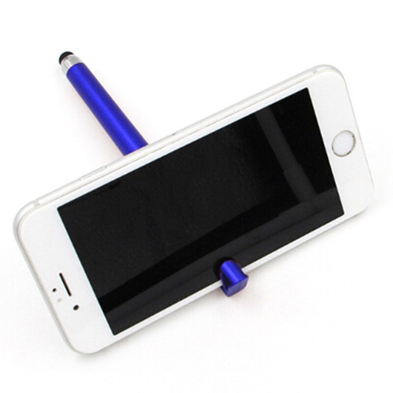 Multi-function Mobile Phone Stylus + Ball pen + Mobile Phone Stand Holder For Iphone 6 7