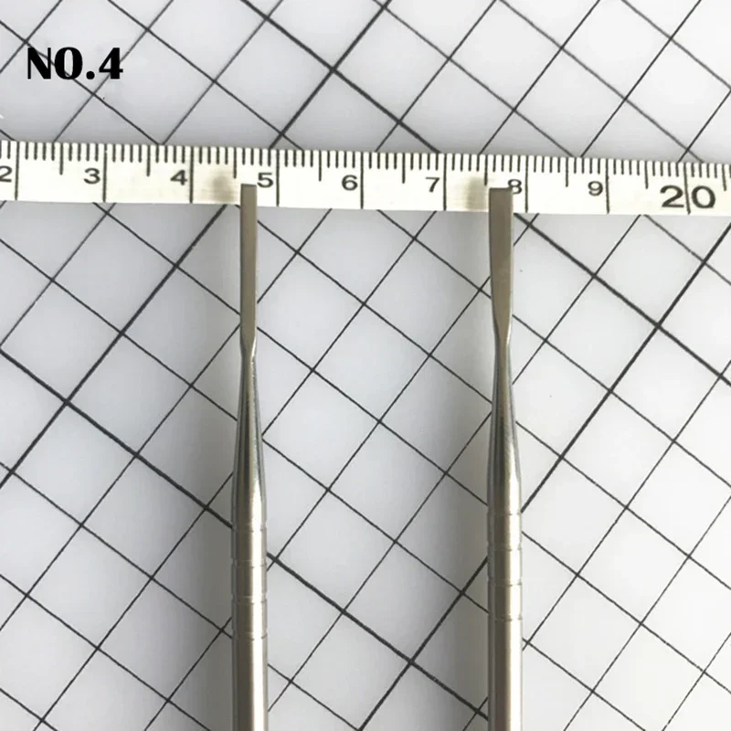 Roestvrij Staal Zachte Aardewerk Klei Gesneden Gereedschap Sculptuur Beeldhouwen Mes Graveren Accessaries Enten Voor Modeling 1 Pcs: NO.4