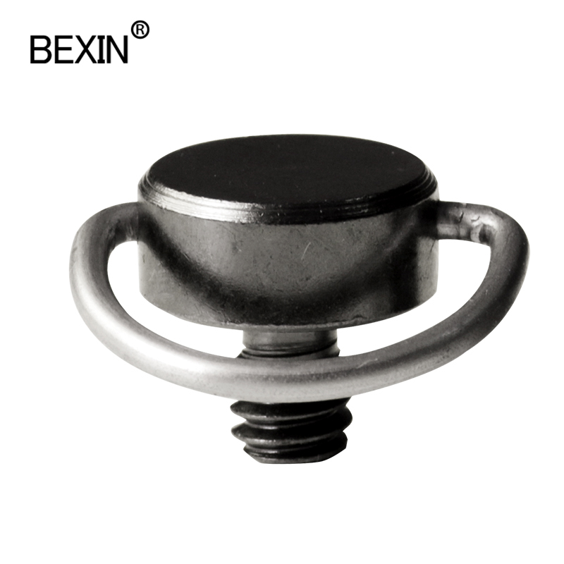 BEXIN Digital camera screw D ring 1/4 inch camera mount screw quick release screw for dslr camera Tripod monopod