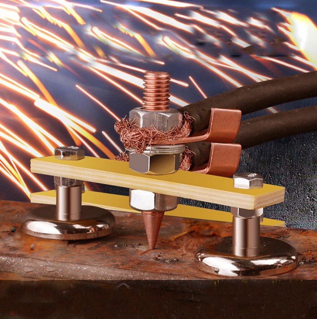 Magnetic Welding Clamp Coppers Small Magnetic Welding Magnet Ground Clamp Holder welding tools escuadra magnetica para soldar