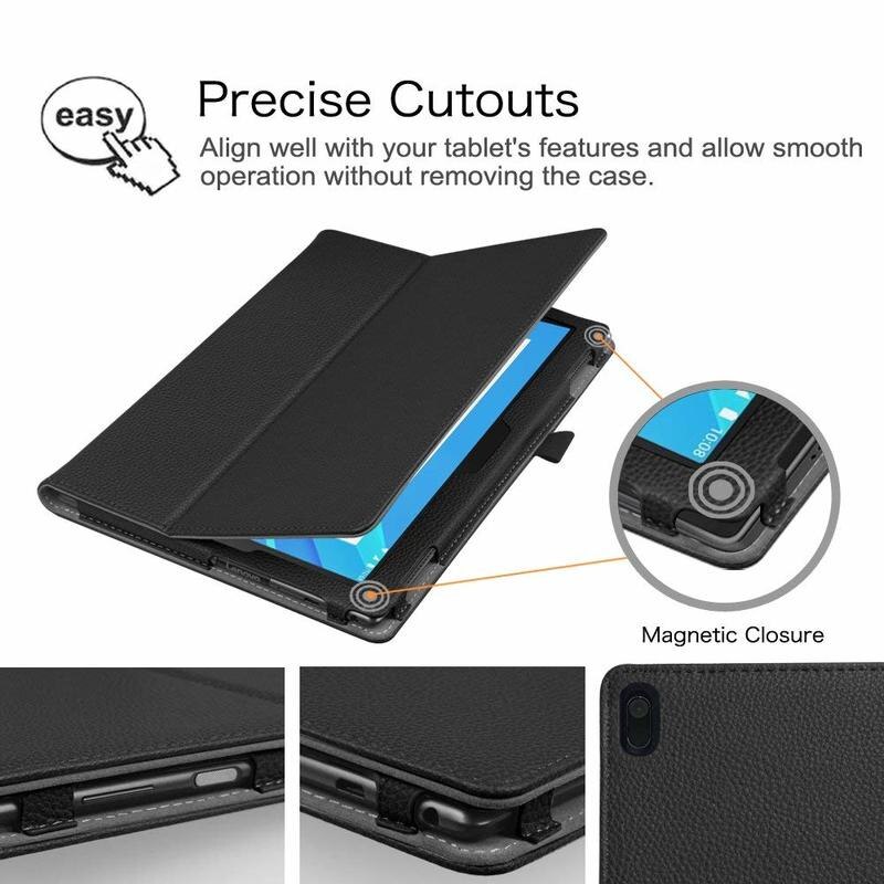 Coque pour Lenovo Tab 4 10 to-X704F support Folio housse de protection pour Lenovo Tab 4 10.1 pouces libération ZA2J0007US TB-X704N X704L