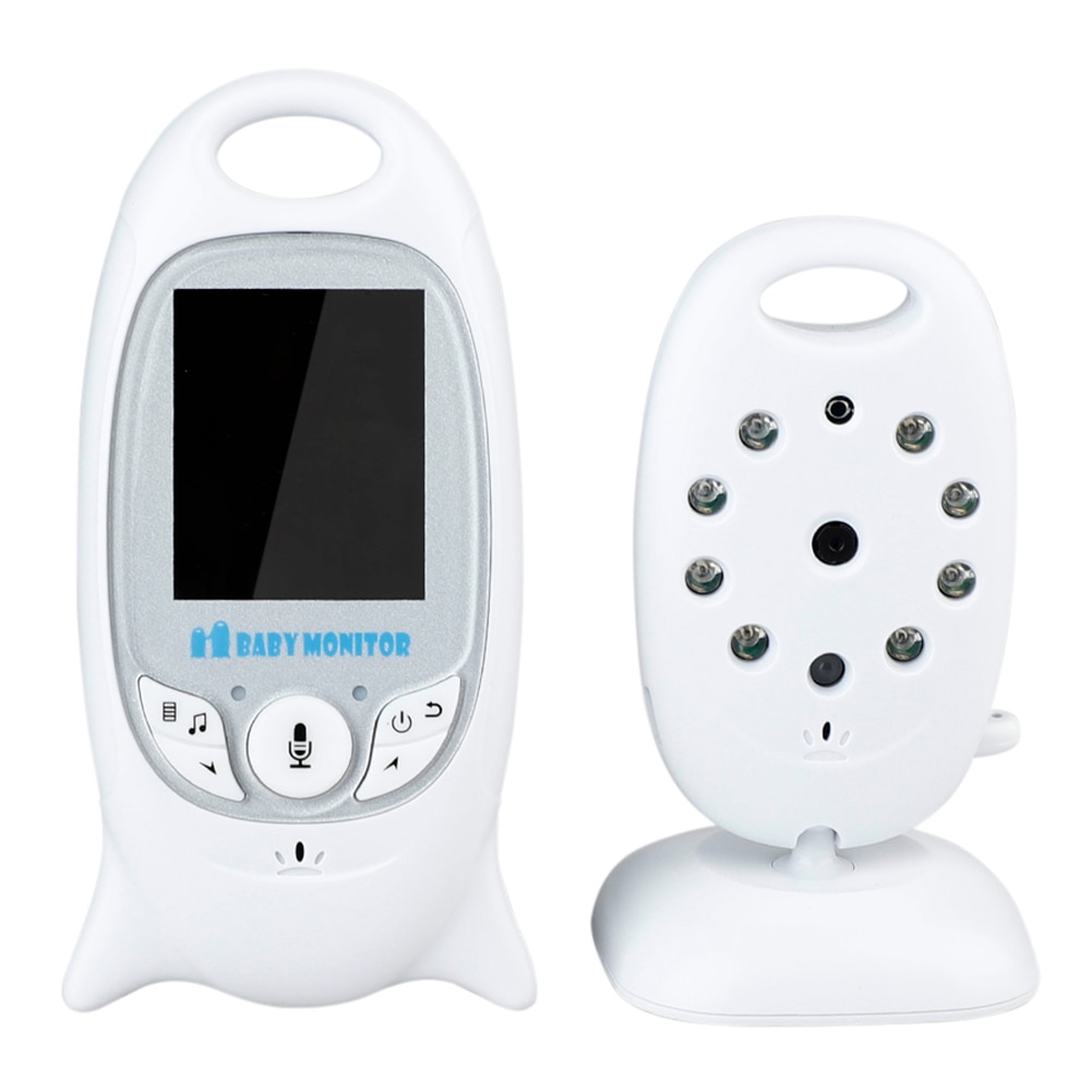 Video baby monitor trådløs baby radio barnepige musik intercom bærbart baby kamera