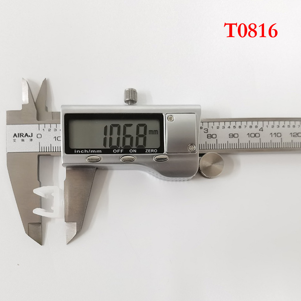 Neon Strip 6x12mm / 8x16mm Clip LED Fixing ABS Plastic Mounting Clips 5V 12V 24V Waterproof LED Strip Neon Light Buckles Clamp