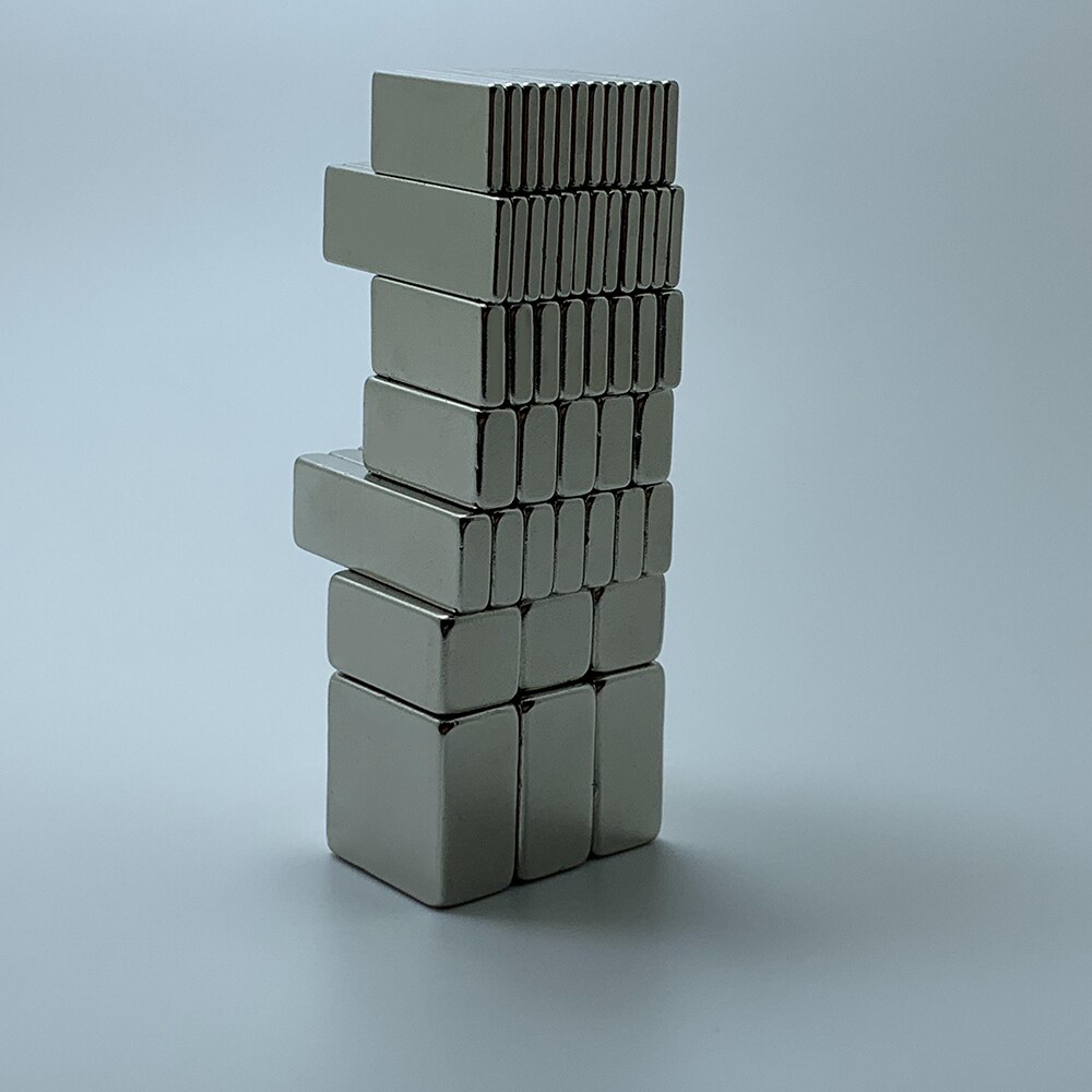 NdFeB aimant Néodyme petit Bloc aimant fort super puissant magnétique Permanent permanent rectangle aimant
