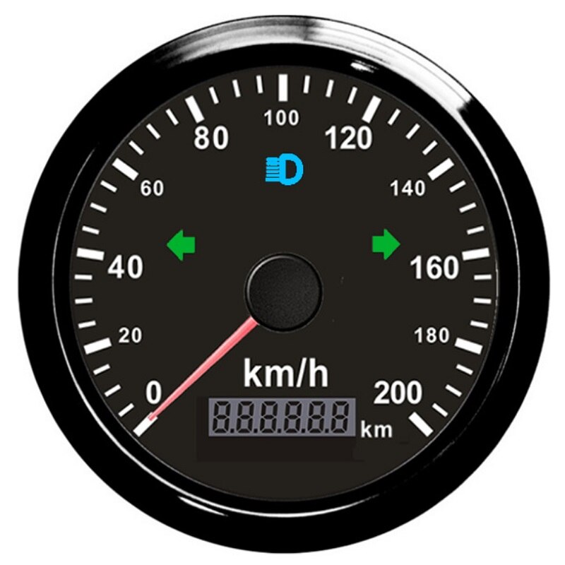 Neue 200 km/h GPS Tacho 200KMH Einstellbare Kilome... – Vicedeal