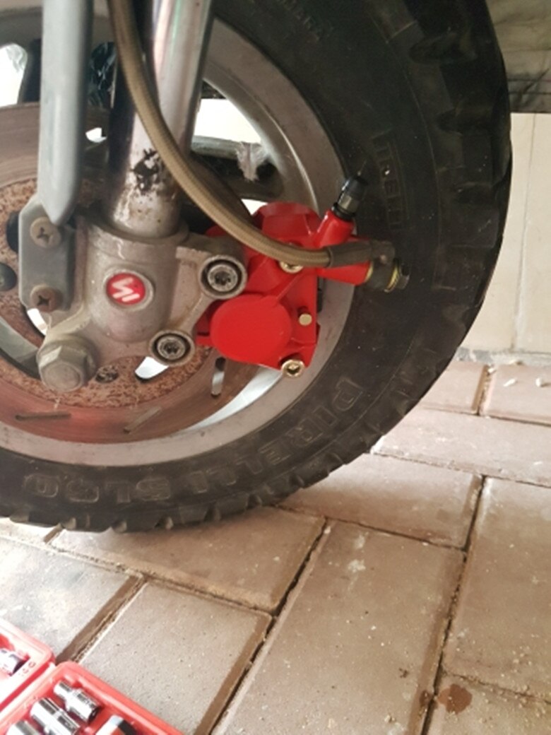 for PIAGGIO Typhoon 50 2T Grimeca Typhoon50 2000-2004 Original brake block disc caliper brake pump Motorcycle Accessories parts