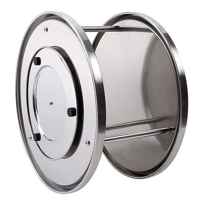 Spice Rack Stainless Steel Organizer Tray 360 Degr... – Grandado