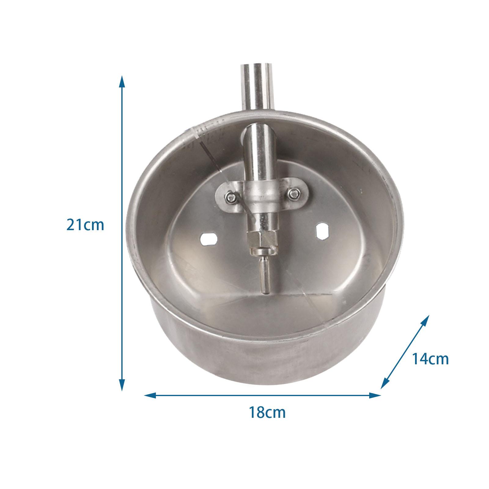 Automatic Pig Waterer Water Trough Piglets Drinking Bowl Pig Water Bowl Stainless Steel for Animals Piglets Pig Livestock