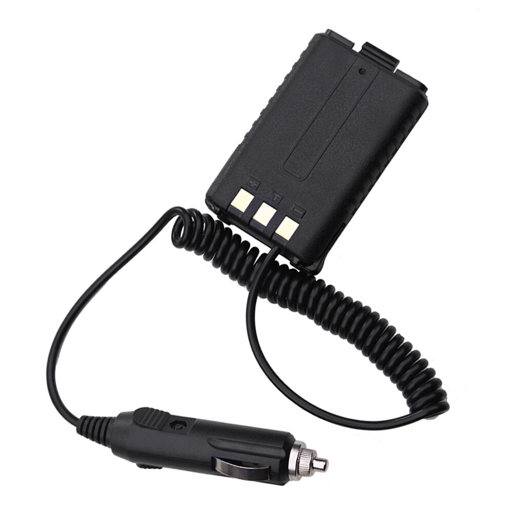 12V Car Charger Charging Battery Eliminator for Baofeng Dual Band Radio UV5R 5RA 5RE Over Home Travel Walkie Talkie Accessories: Default Title