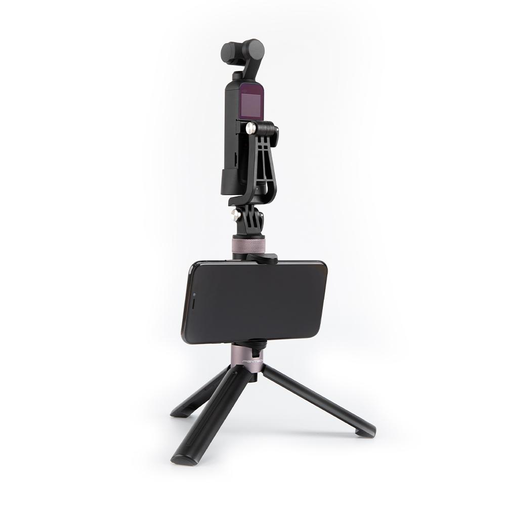 PGYTECH OSMO Pocket Mount Kit Action Camera L Bracket+ Universal Mount to 1/4 Universal Thread Combo Accessory