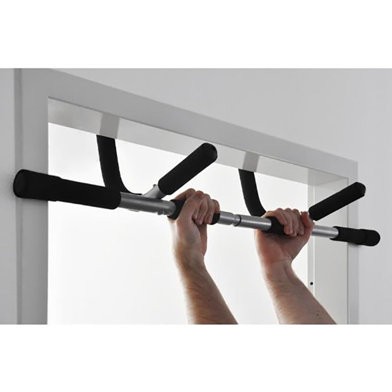 Pull up bar wall chin up bar indendørs fitness dørkarm justerbar træning vandret bar til hjemmetræning fitnessudstyr hwc: Default Title