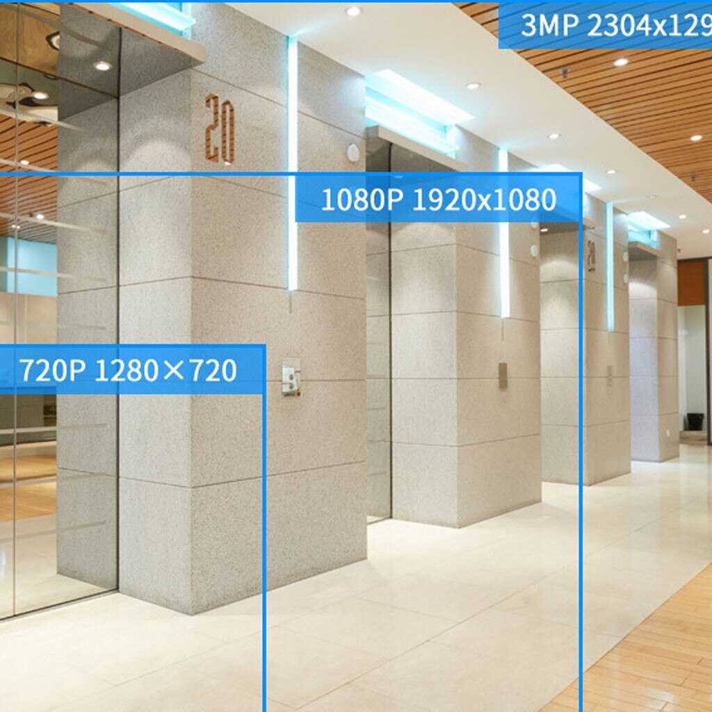 Wireless Camera 360 Degree Home Surveillance Camera WIFI Remote HD Monitor Support For Android And iOS System Smartphones