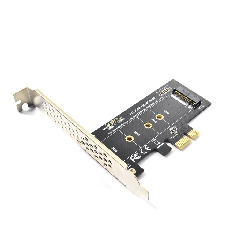 Voeg Op Kaarten Pcie Naar M2 Adapter Pci Express 3.0 X1 Om Nvme Ssd M2 Pcie Raiser Adapter Ondersteuning 2230 2242 2260 2280 M.2 Ssd