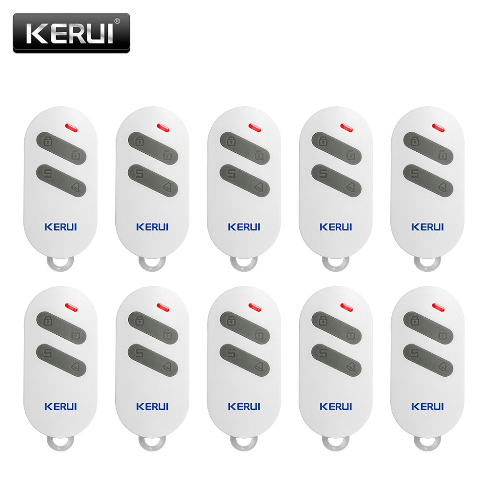 KERUI-Control remoto portátil inalámbrico RC532, controlador de 4 botones para KERUI G18 G19 W1 W2 K7, sistema de alarma de seguridad para el hogar