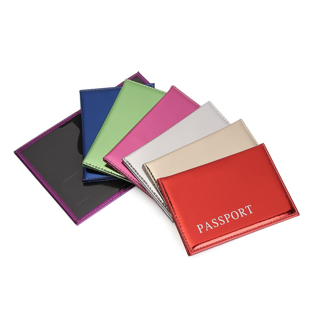 Paspoorthoezen reisaccessoires houder dames heren pu leer id bankpas paspoort beschermer zakelijke portemonnee case