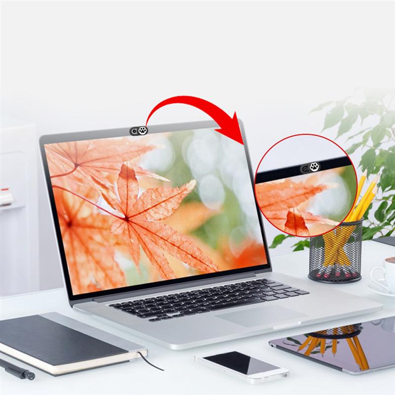 6Stck Webcam Abdeckungen Laptop Tablette Kamera Abdeckungen Katze Klaue aufbringen Privatsphäbetreffend Abdeckungen