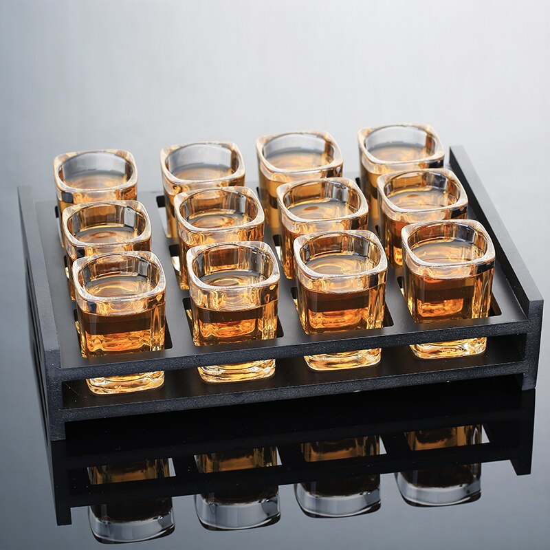 Bere Rack Set di liquore di vetro bicchiere di vino bianco c... – Grandado