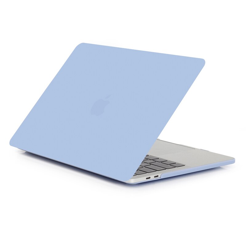 Coque de protection pour Macbook Pro 13 avec barre tactile, coque A1706, A1989, A2159, A2289, A2251, A1708: New Opaque Blue