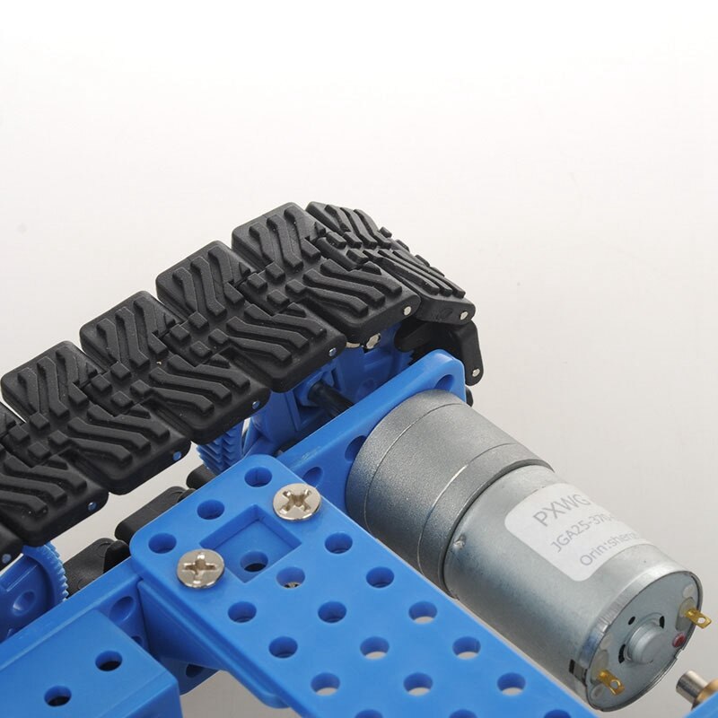 DIY Technology Production Assembled Tanks with Remote Control High Torque Small Track Tanks DIY Robot