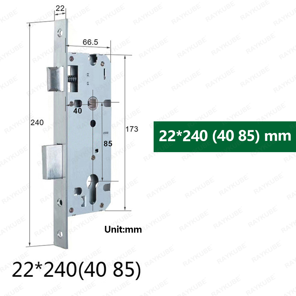 Mortise Lock Specialized For Smart Lock Different Size For Choose: Silver