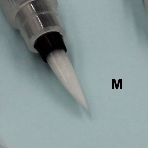 Refillable Water Brush Ink Pen for Water Color Calligraphy Drawing Painting Illustration Pen Office Stationery: M