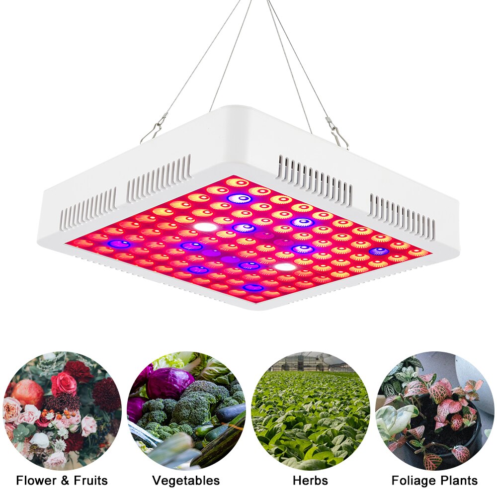 Full Spectrum LED Plant Grow Light Lamps 80W Plant... – Grandado