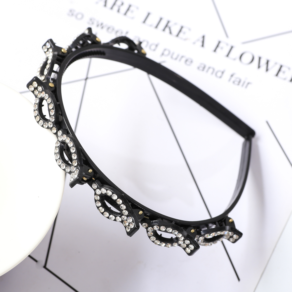 Unisex Alice Hairband Headband Men Women Sports Hair Band Hoop Metal Hoop Double Bangs Hairstyle Hairpin Hair Accessories: army green