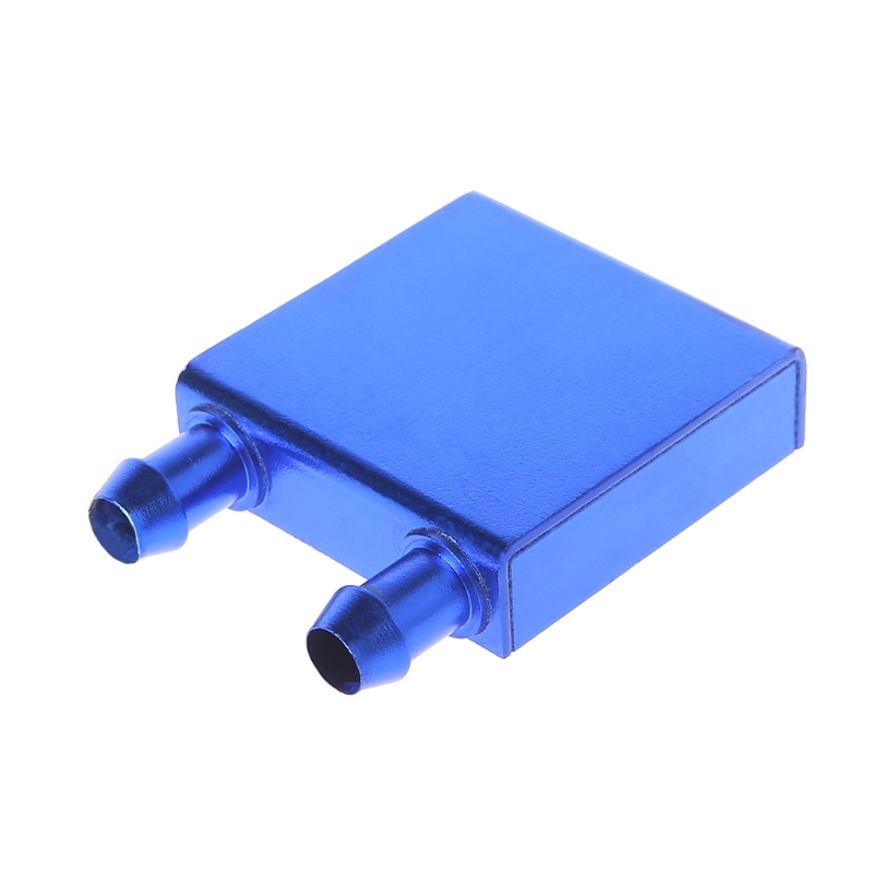 Aluminum Alloy Water Cooling Block For Liquid Cooler Silver System Heat Sink