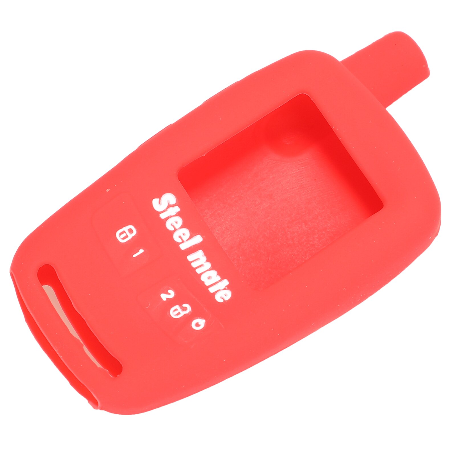 Training Definition Alarm Remote Silicone Cover for Steel Mate BCM Steelmate Iron General Red Bat 8006 Car Control Key FOB Case: Red