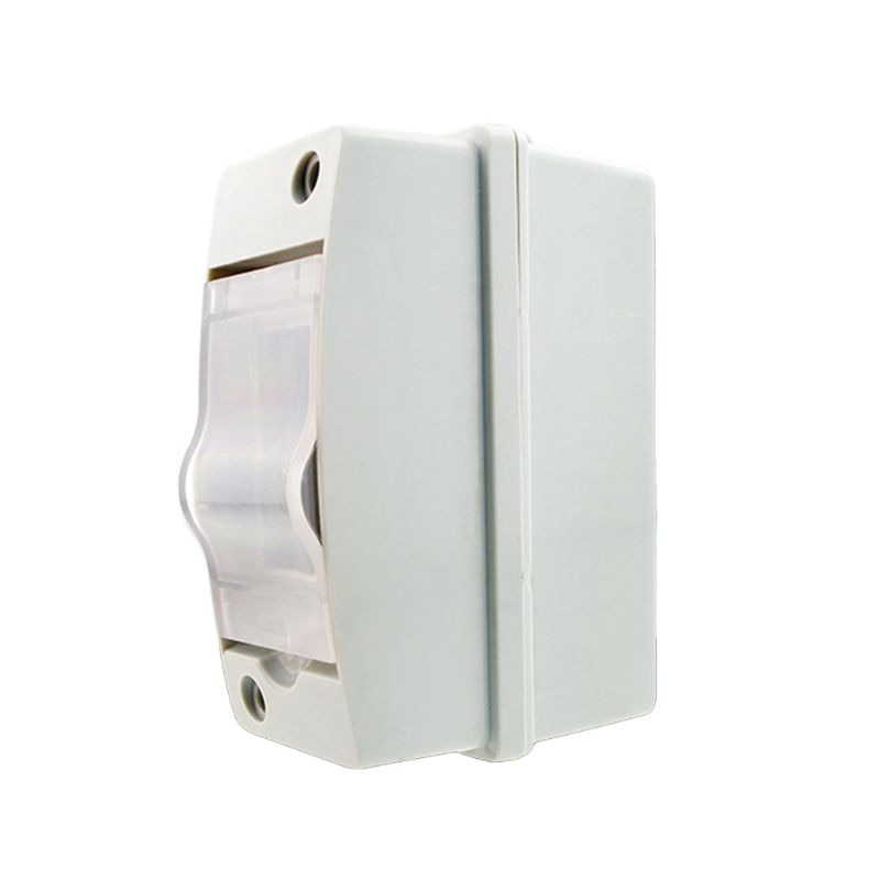 2 Ways Household Illumination Electrical Distribution Box Waterproof with Cover 449C