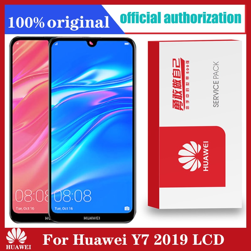 Original 6.26 &#39;&#39;Ersatz Für Huawei Y7 LCD überspielen-LX3 überspielen-L23 überspielen-LX1 Anzeige Touchscreen Digitizer Montage Handy, Mobiltelefon Bildschirm