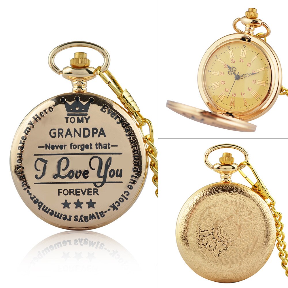 Vintage Ketting Retro De Grootste Zakhorloge Ketting Voor Opa Vader Reloj Skyrim