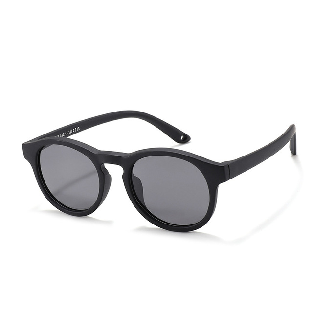 Primeras gafas de sol para bebé de 0 a 3 años, para recién nacido, con correa, redondas, flexibles, polarizadas UV400, accesorio de gafas de sol de silicona para bebé