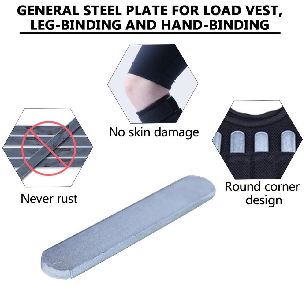 Steel Plates for Tight Weight Vest Holders and Invisible Steel Special Shin Guards Anti-rust and Anti-oxidation
