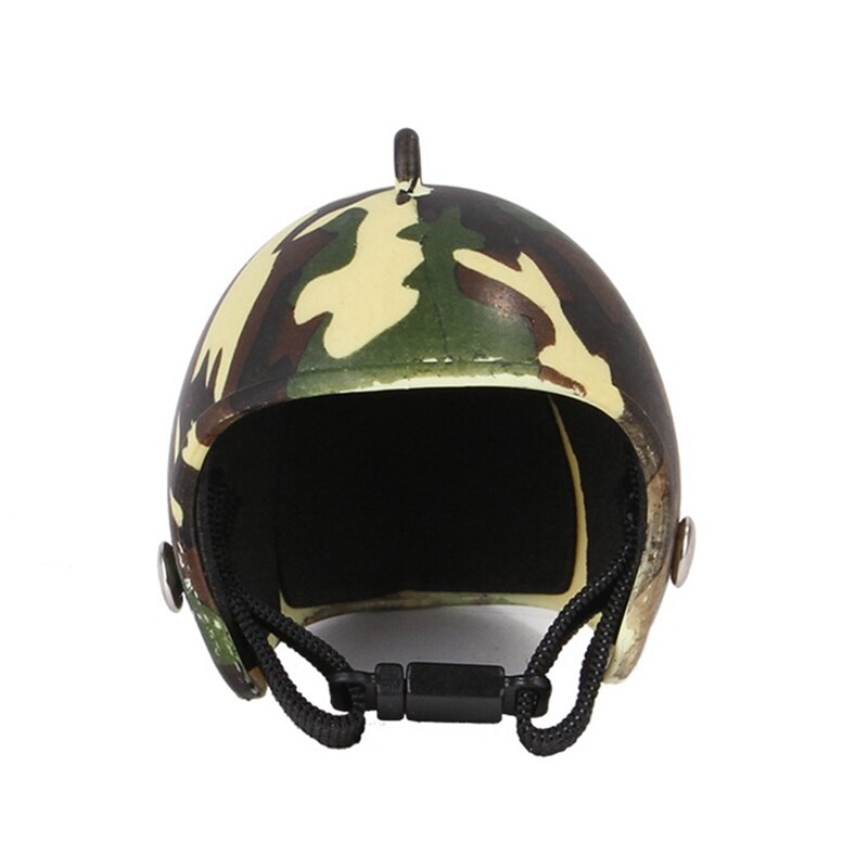 1Pcs Cute Plastic Chicken Hat Helmet Chicken Protection Head Cover Small Pet Hard Hat Bird Headgear Pet Supplies Hat Costume: C